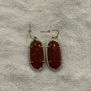 Rust Sparkle Kendra Scott Earrings